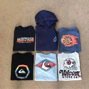 Boys Lot of Volcom/Quiksilver clothes. Size M
